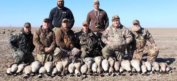 2015 Goose Hunt With Tornado Alley Waterfowl Brown Realty Co